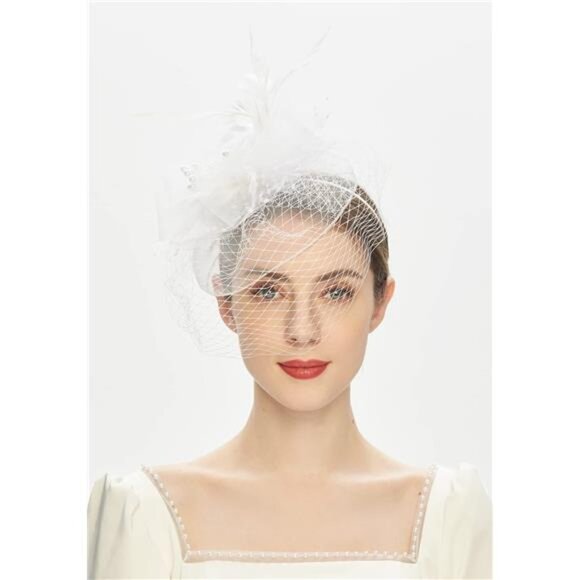 Kentucky Derby Fascinators for Women High Tea Party Hat Wedding Cocktail - Picture 5 of 12